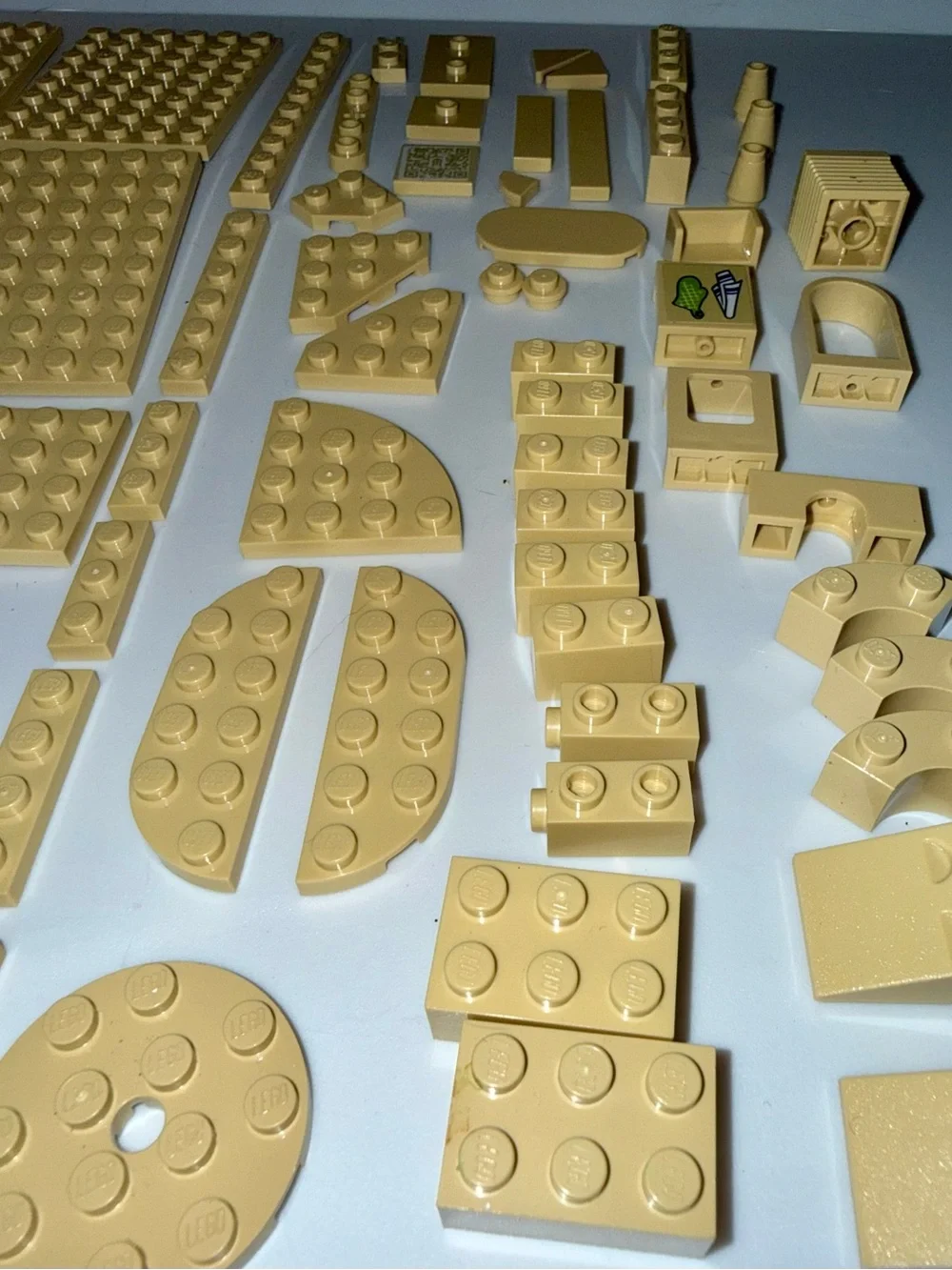Lego tan blocks